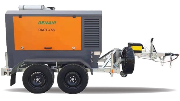Дизельный компрессор Denair DACY-10/13