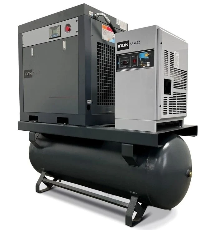 Винтовой компрессор IRONMAC IC 20/10 B DF 500L