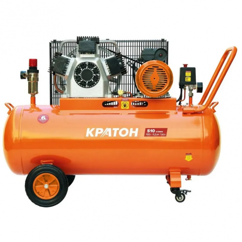 Безмасляный компрессор Кратон AC-510-100-BDW