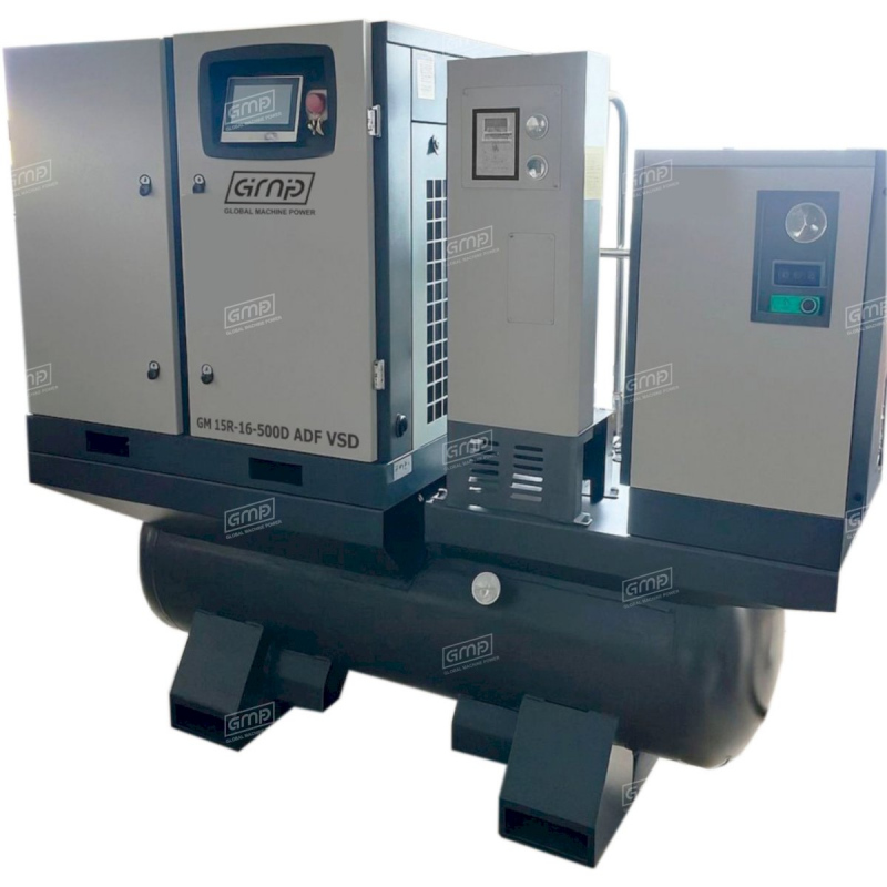 Винтовой компрессор GMP GM 15R-16-500D ADF GE