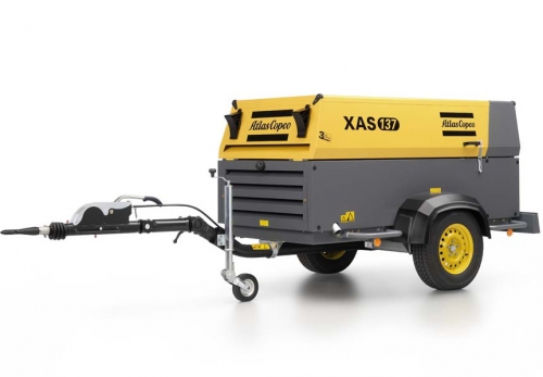 Дизельный компрессор XAS 137 Kd COM3 Generator Передвижной