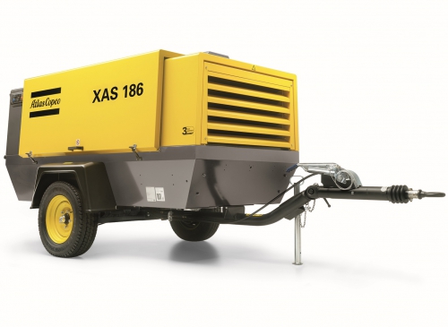 Дизельный компрессор XAS 186 Dd Передвижной